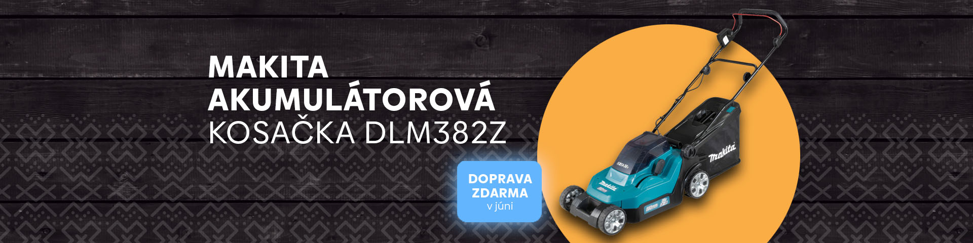 AKU kosačka Makita DLM382Z
